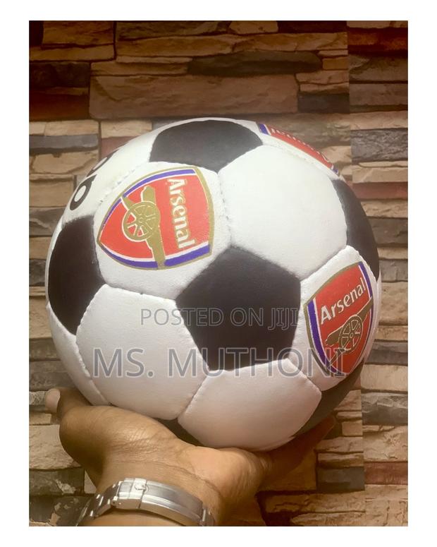 Quality Pure Leather Soccer Balls Size 5 Fifa Standard - thumbnail 5
