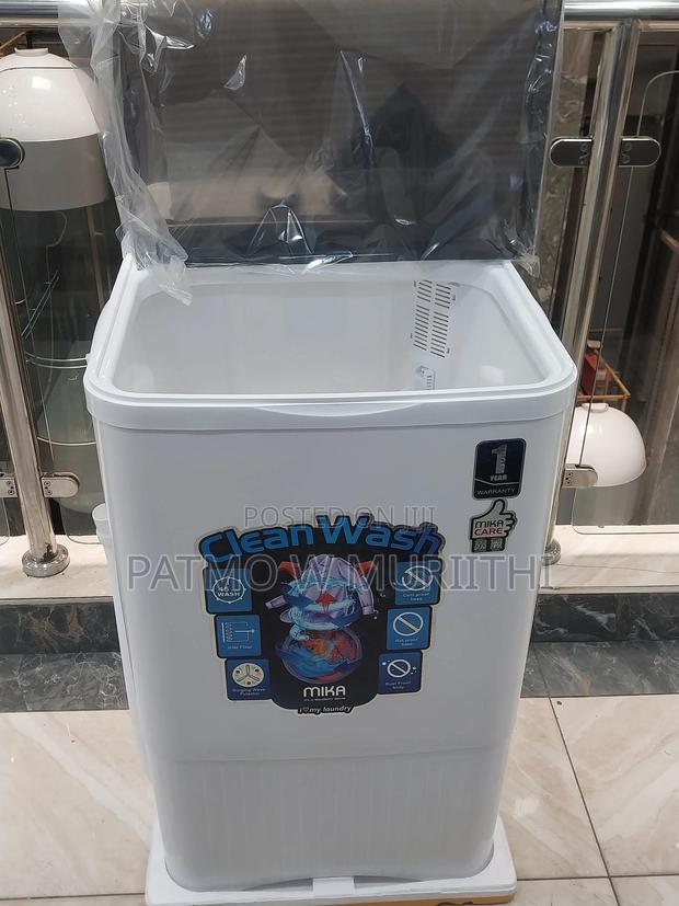 Washing Machine, Mika Washing Machine 10kg Single Tub, White - main view