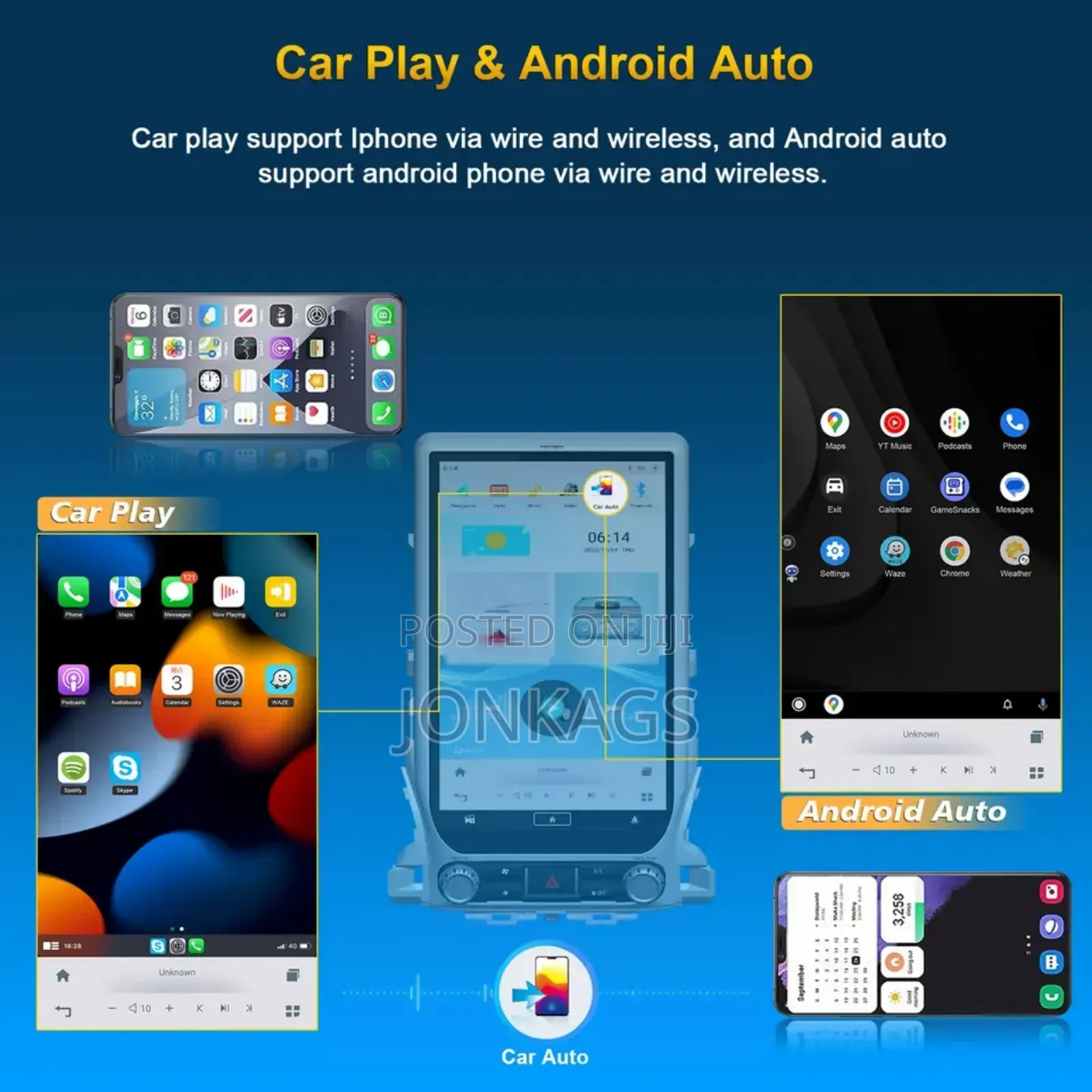 Android Tesla for Landcruiser 200 2016-2020