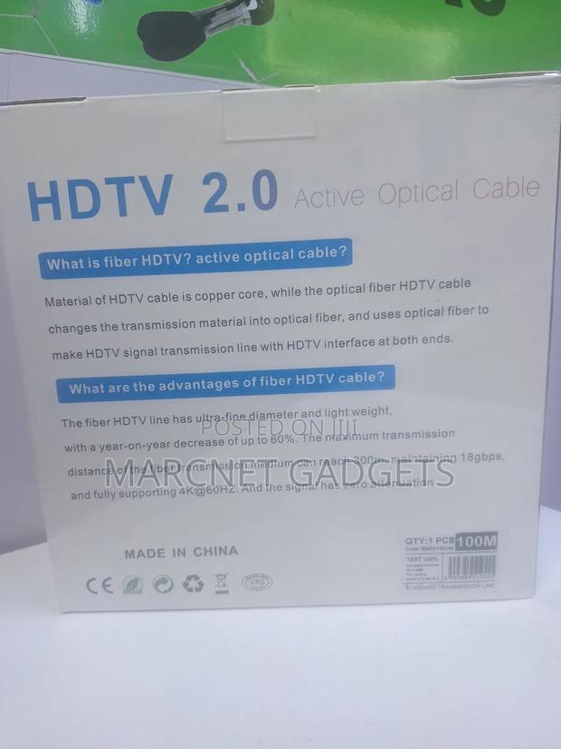  2.2 HDCP 100M Hdmi Cable Over Active Optical Cable - thumbnail 2
