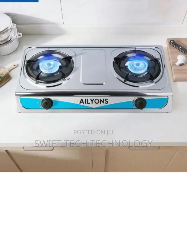 Table Top Cooker/ 2 Burner Stainless Steel