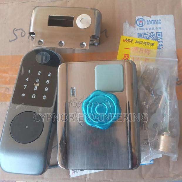 Smart Gate Lock Rfid and Passcode - main view