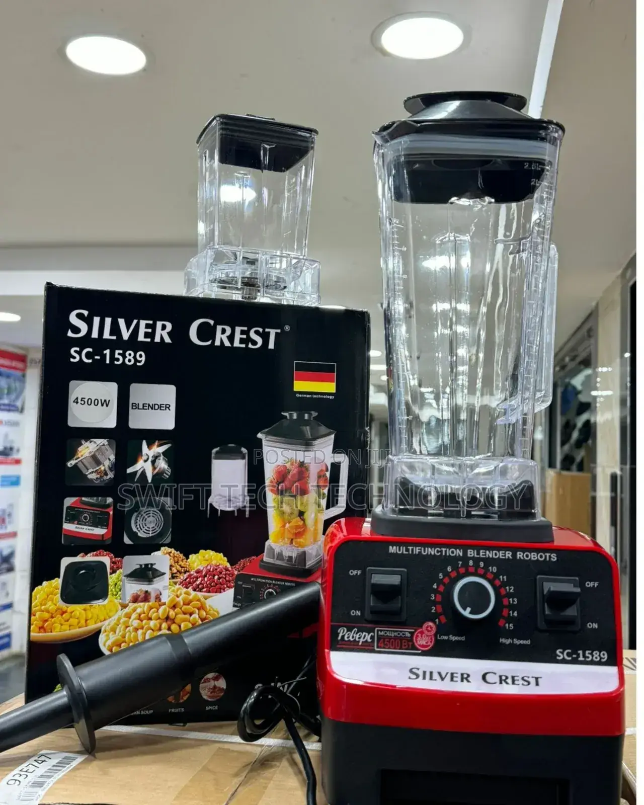 Commercial Blender/ 2 in 1 Heavy Duty Commercial Blender