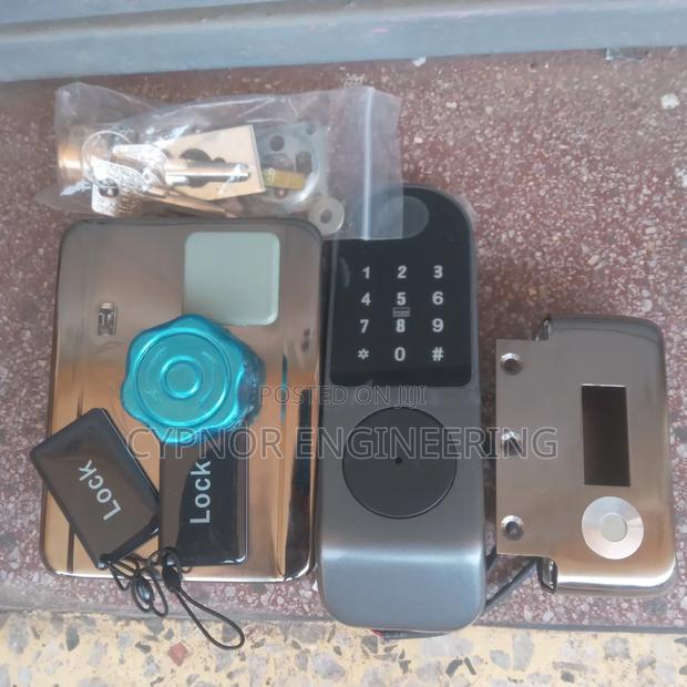 Gate Lock With Rfid Card Acess