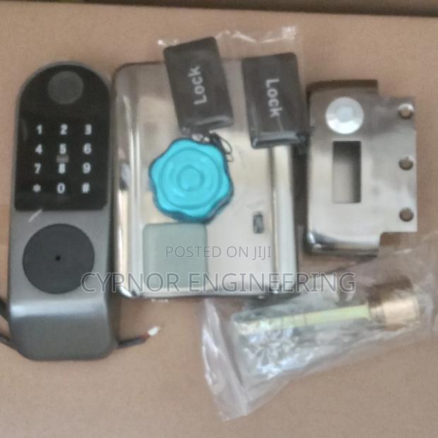 Secure Gate Lock With Passcode Acess
