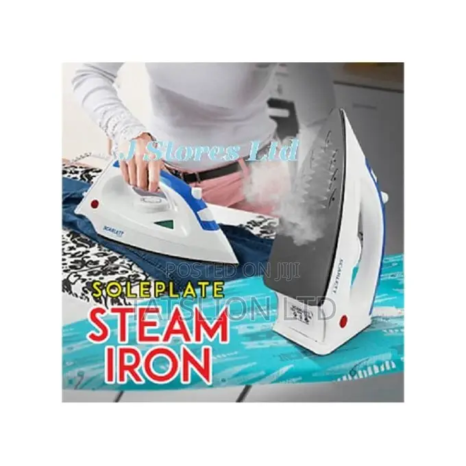 Scarlet Steam Iron Box