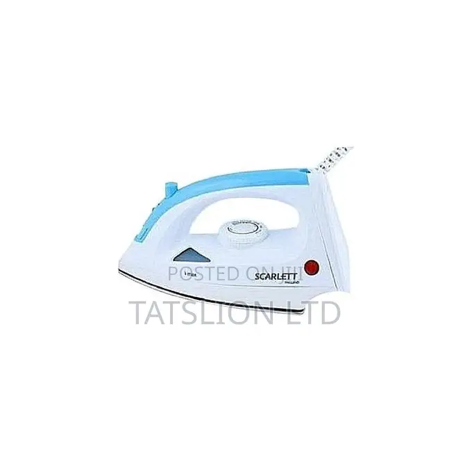 Scarlet Steam Iron Box New