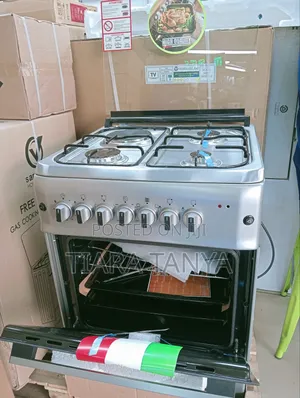 VON Cooker 3 Gas +1 Electric - VAC6F031US Silver