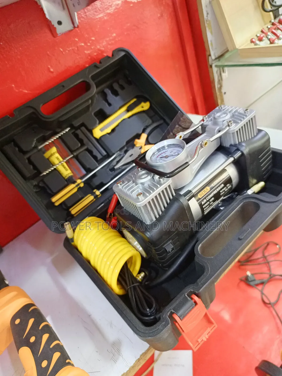Portable 2 Cylinder Air Compressor