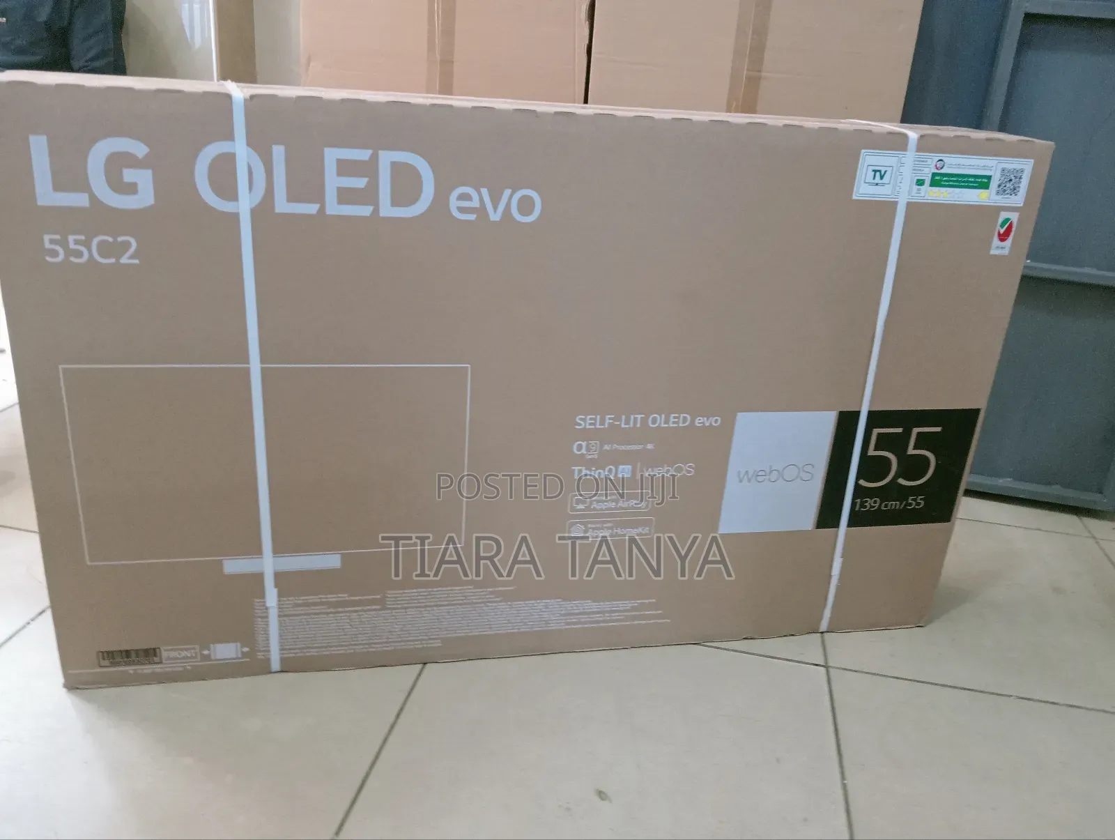 LG Oled55c2 Oled Evo C2 55 Inch Smart Thinq Ai TV