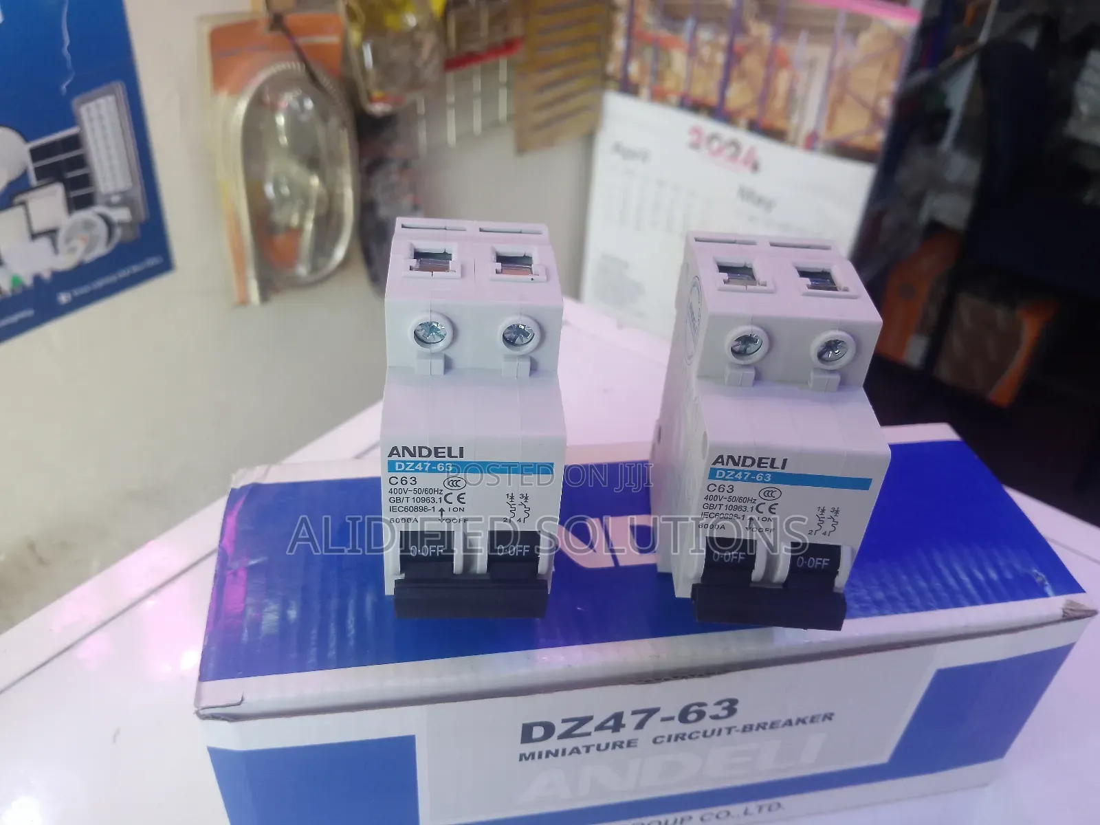 Double Pole 63amps