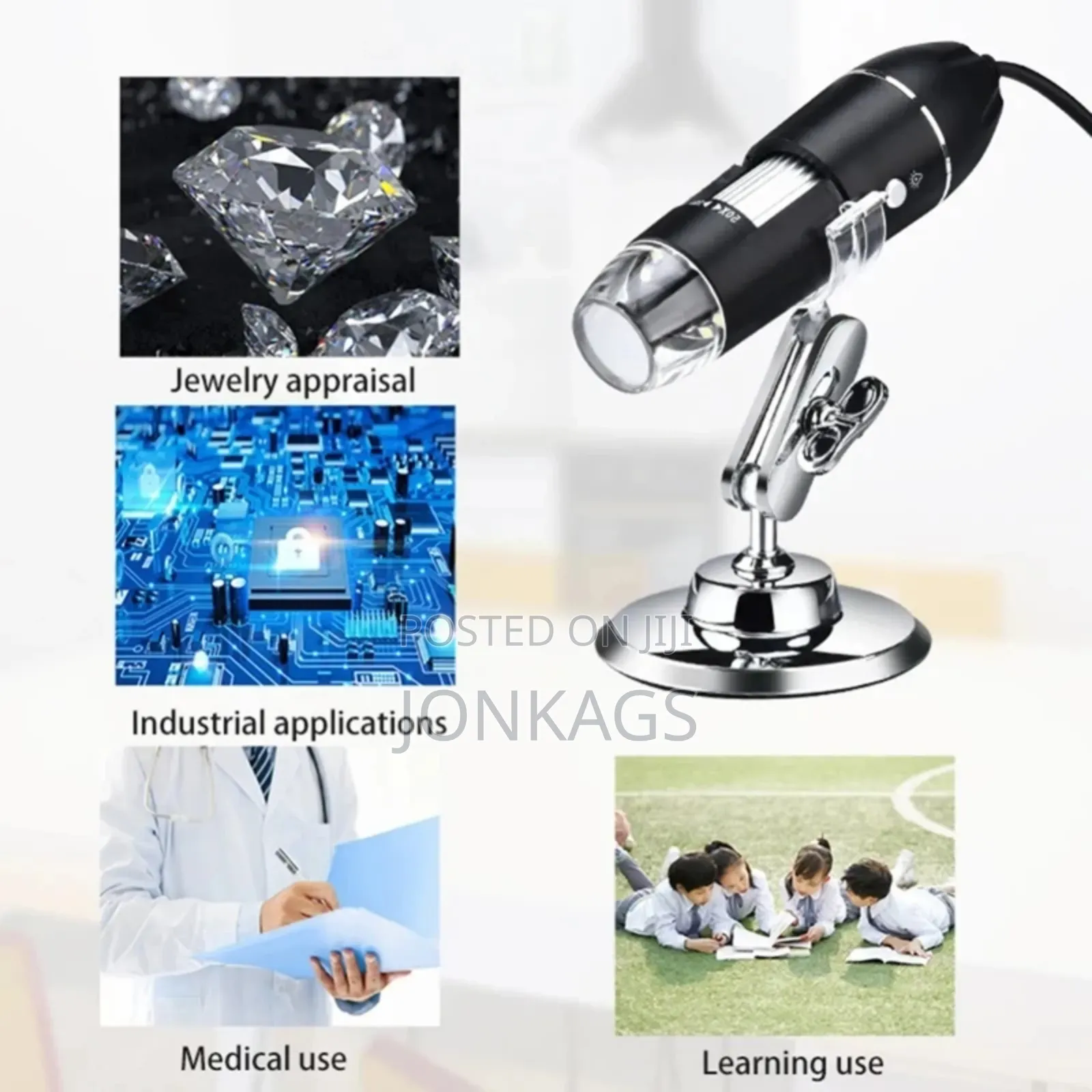 Pen-Like Digital Microscope ×1,600
