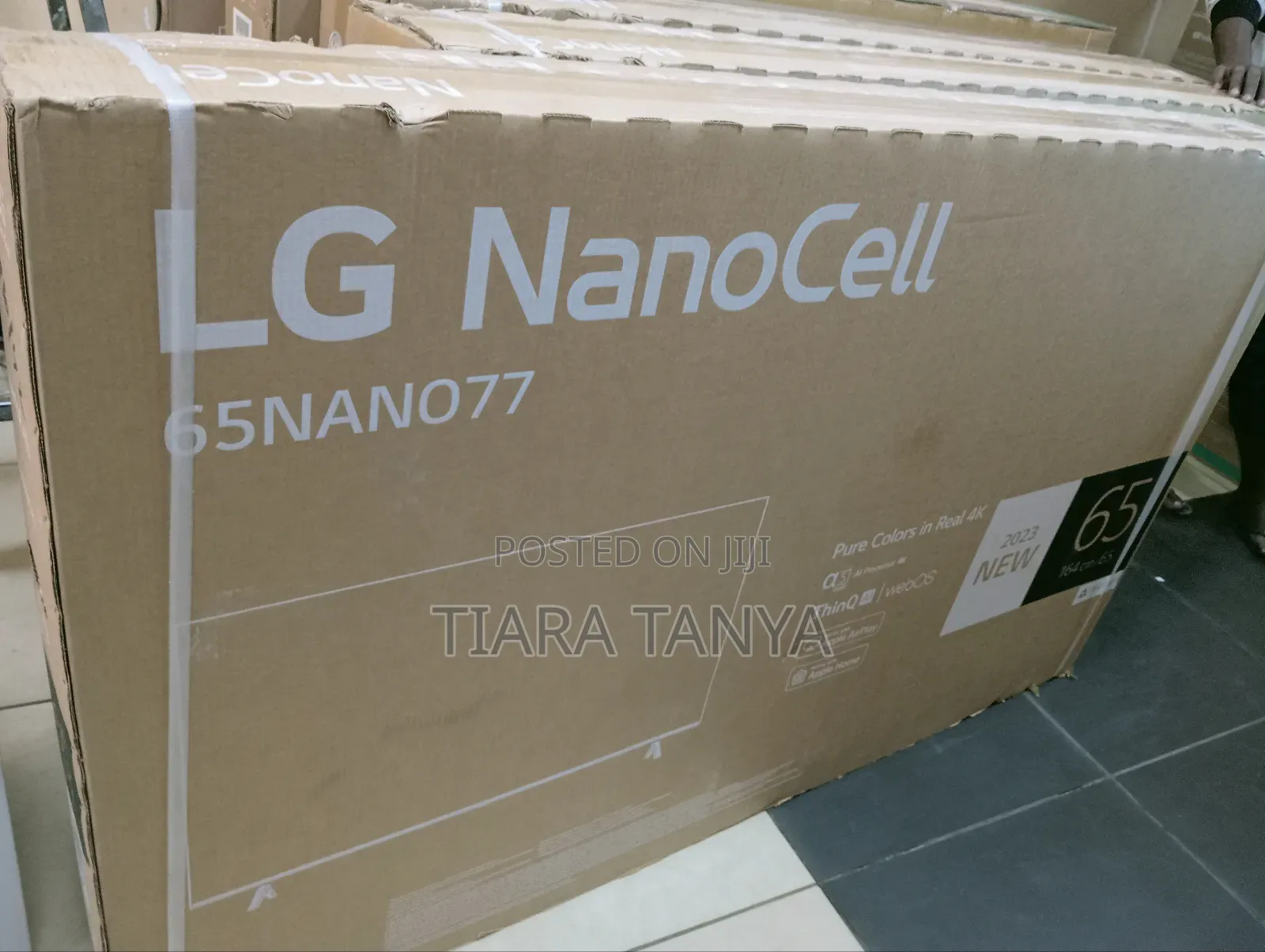 LG 65′′ 65NANO776RA Nanocell Smart THINQ Webos Tv