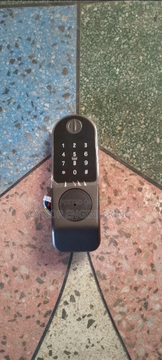 Fingerprint Gate Lock for Secure Access - main view