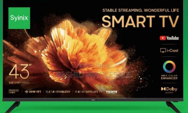 Synix Smart Flameless Tv New Version