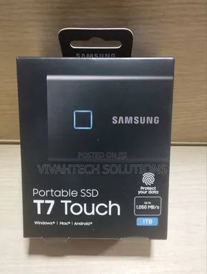 Samsung T7 Touch Portable SSD 1tb || Samsung T7 1TB SSD