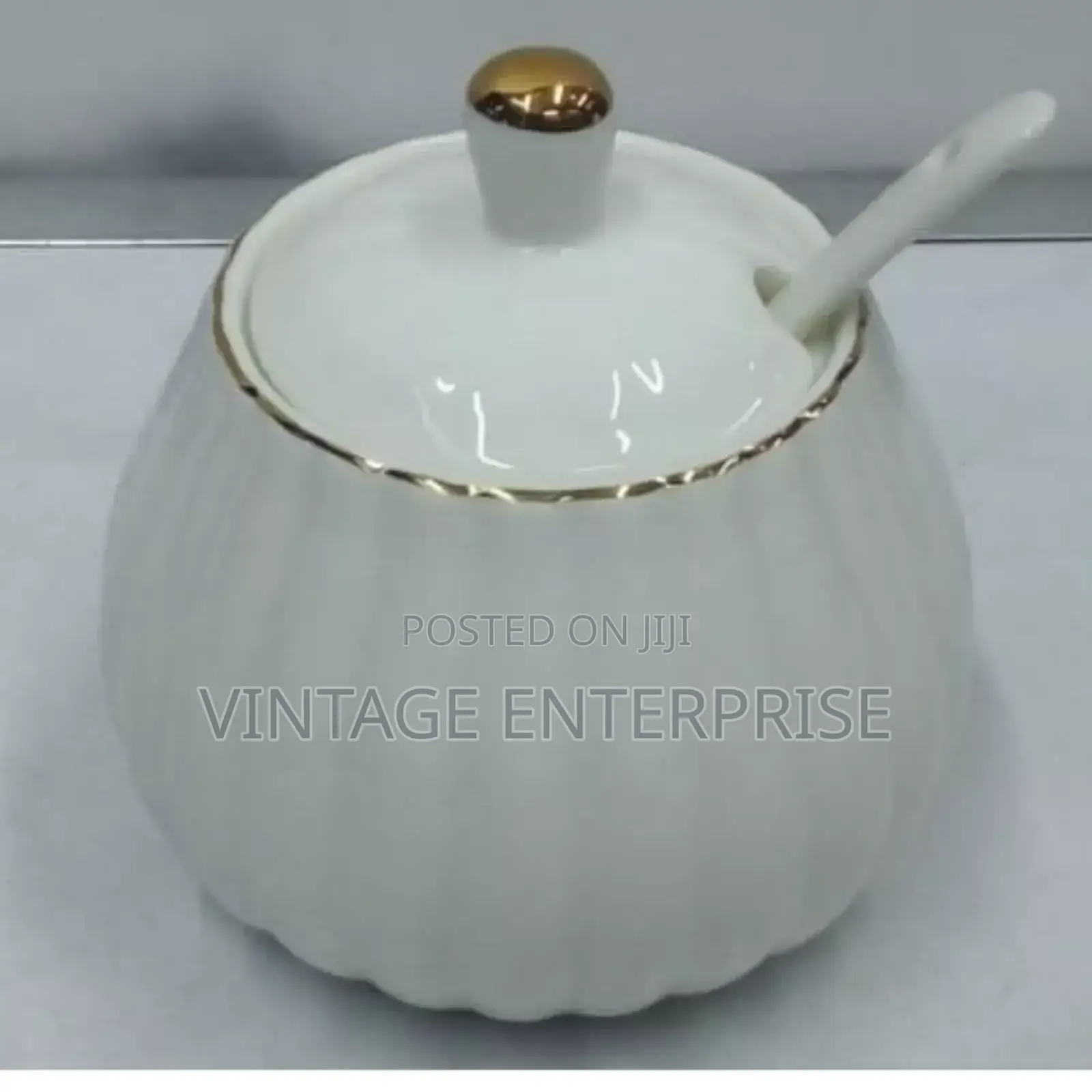 Ceramic Sugar Dish in Kitchen Ware 