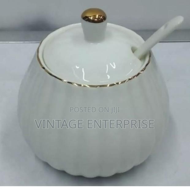 Ceramic Sugar Dish in Kitchen Ware 
