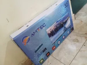 Amtec Smart Flameless Tv With Bluetooth.