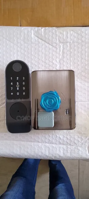 Smart Gate Lock With Fingerprint Access