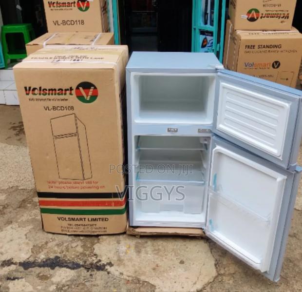 at Quality 109 Litres Volsmart Fridge Double Door