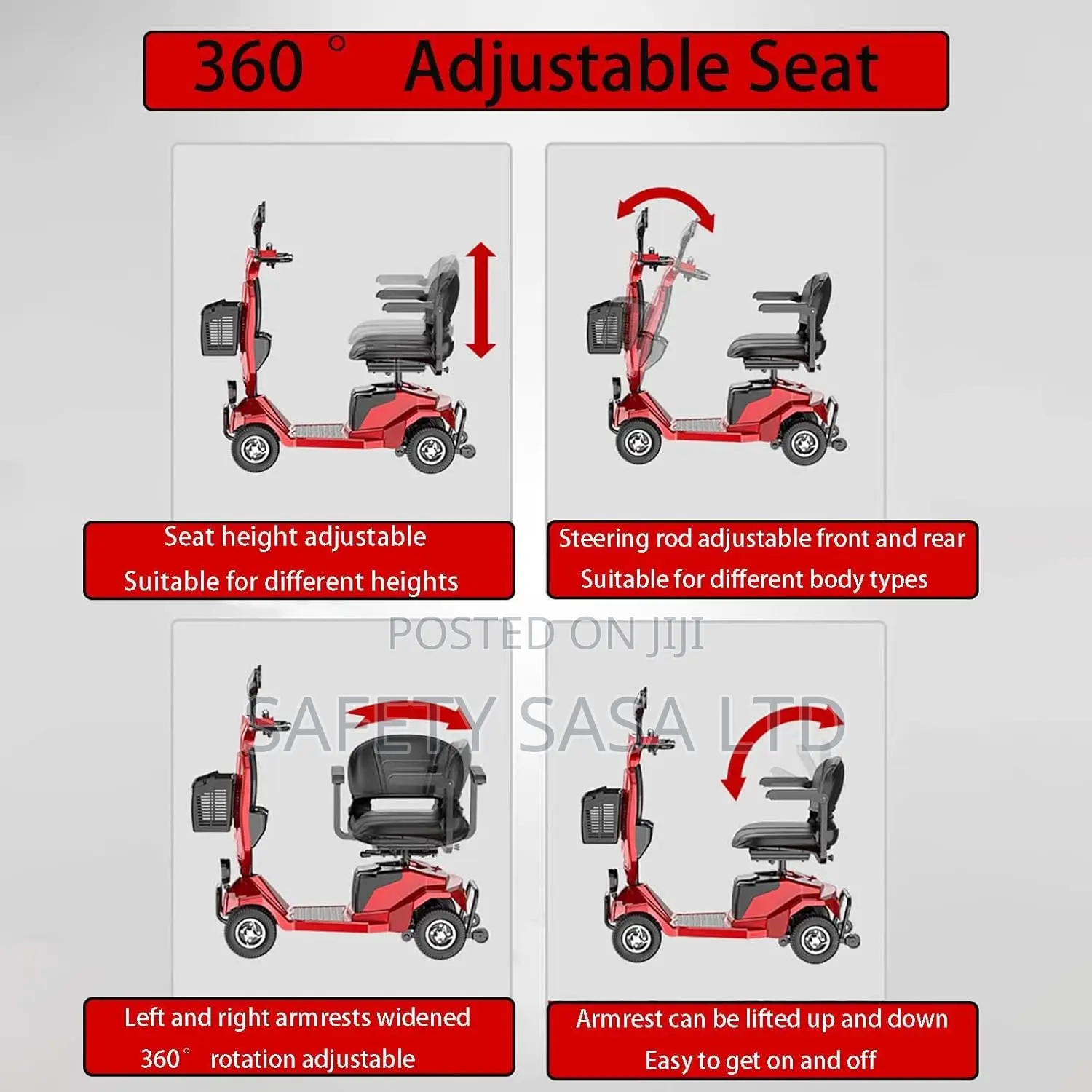 Electric Wheelchair Scooter