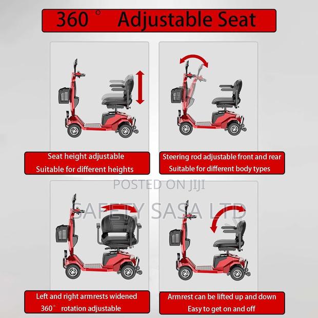 Electric Wheelchair Scooter - thumbnail 4