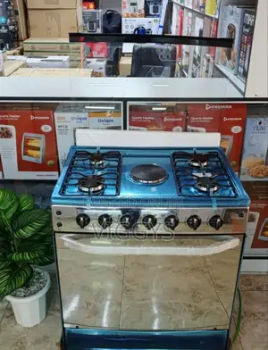 Fine Eurochef 4+1 75 By60 Gas Cooker