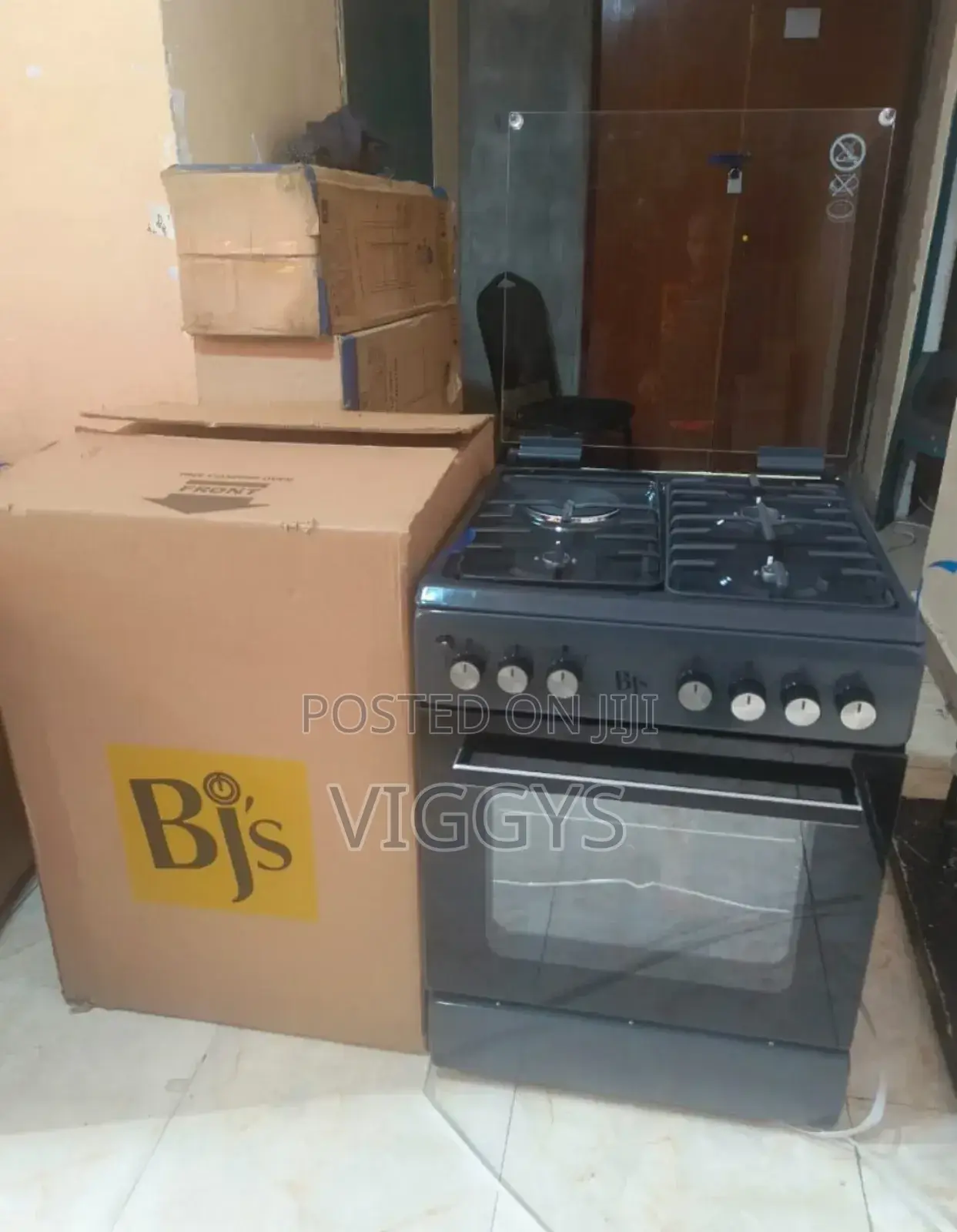 -Strong BJS 60X60 3-Gas+1 Hot Plate With Turbo-Fan