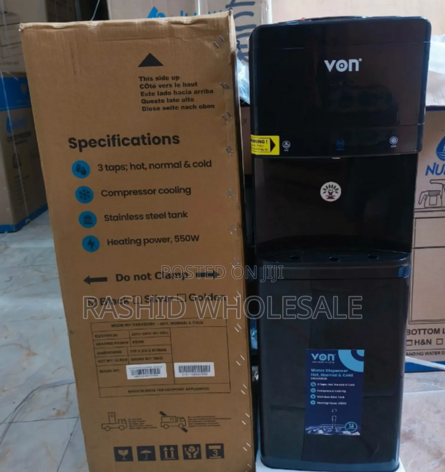 Von 3 Tapes ,Water Dispenser