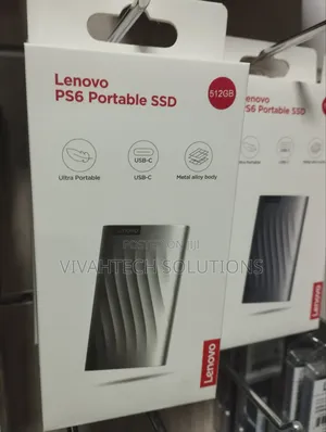 Lenovo PS6 Portable External SSD 512GB !! Lenovo 512GB SSD