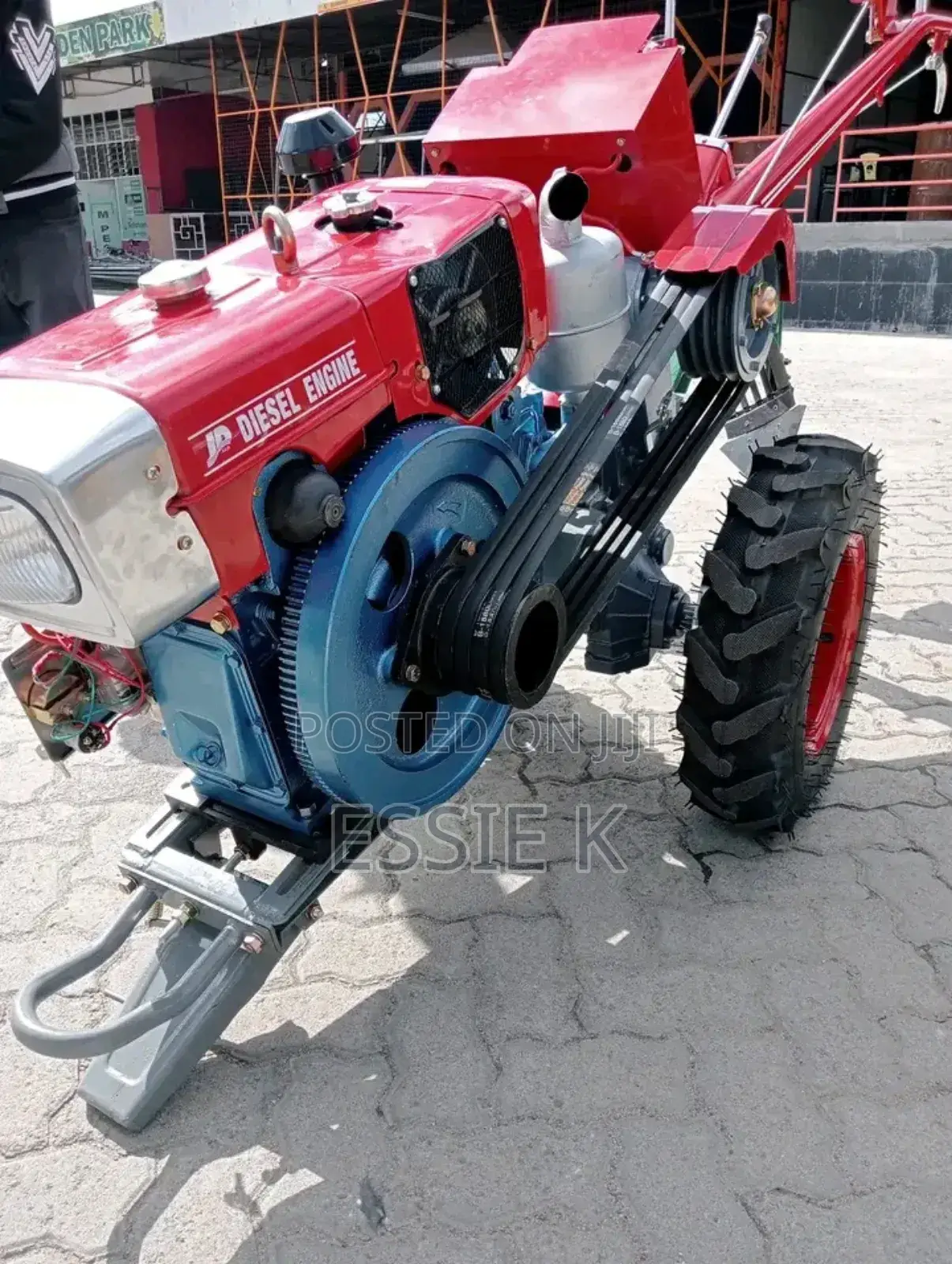 Walking Tractor Diesel Machine.