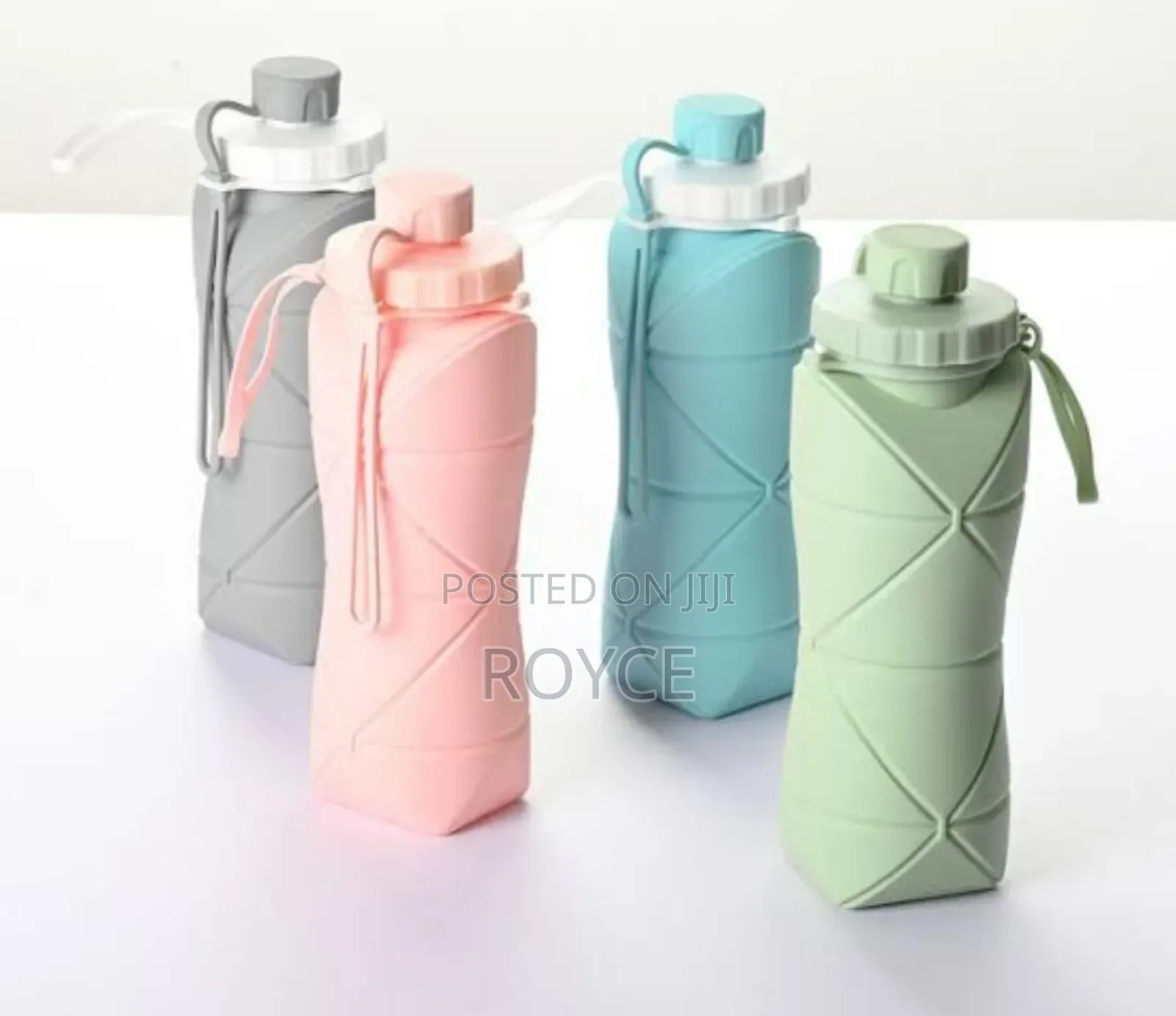 Folding Silicone Outdoor Bottle-600ml
