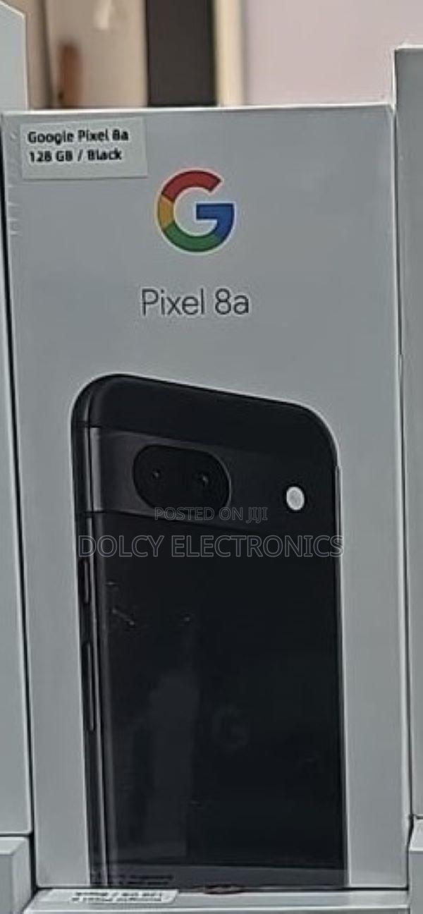 New Google Pixel 8a 128 GB Black - main view