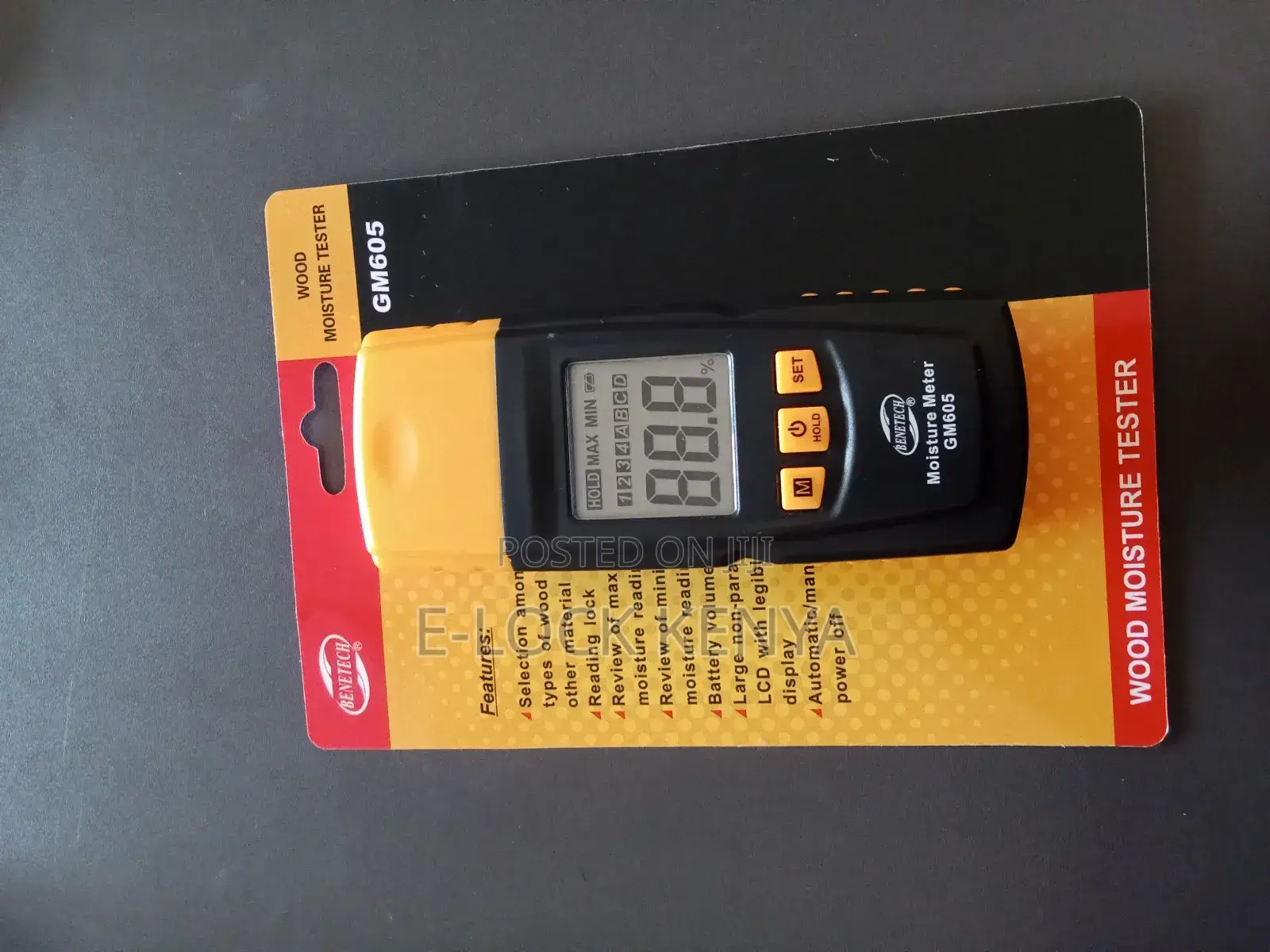 Portable Wood Moisture Meter With Accuracy