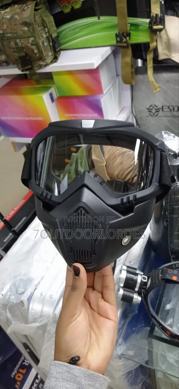 Outdoor Motorcycle Windproof UV Protection Face Mask