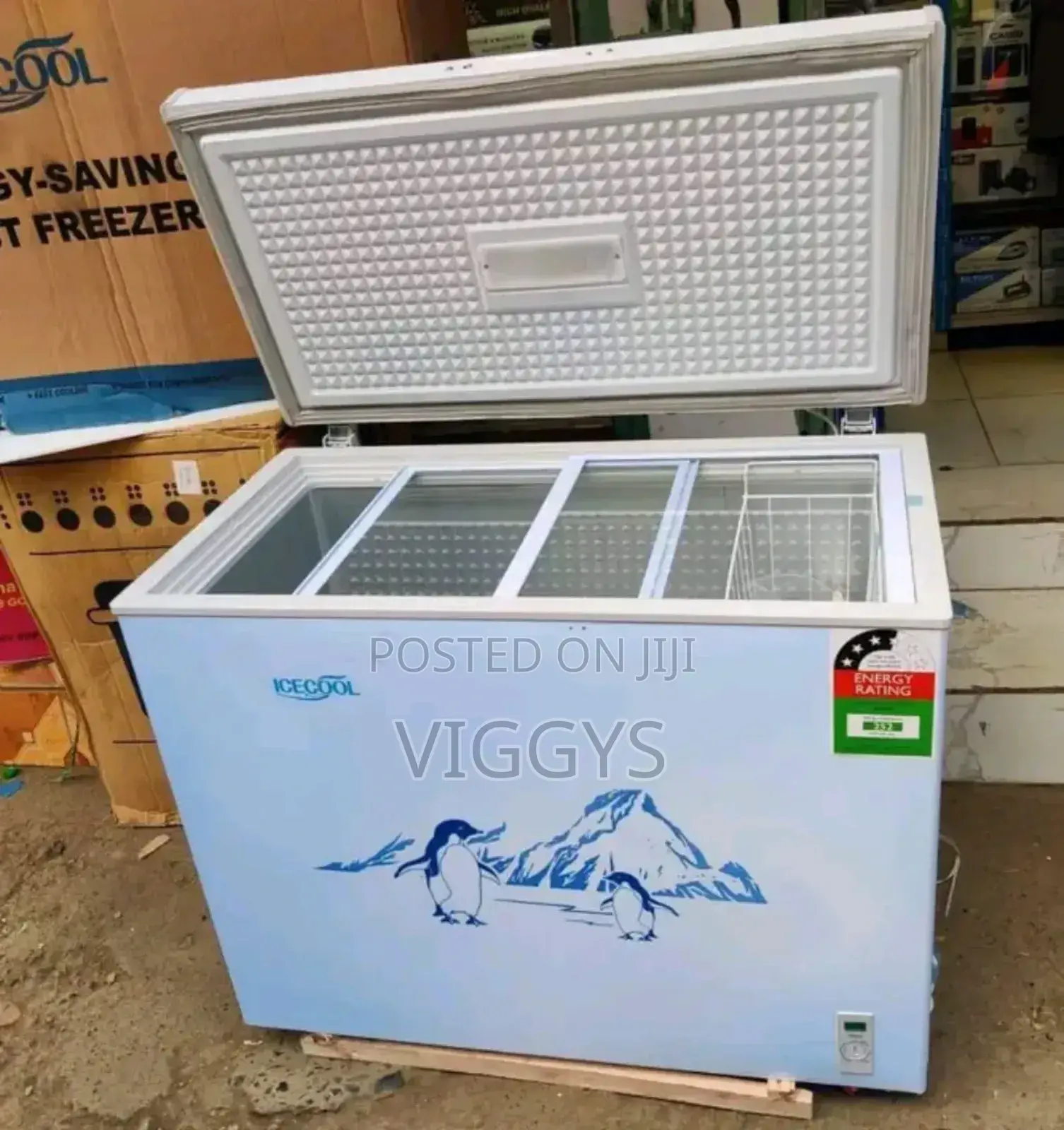 New 169 Litres Freezer Icecool VDFG148D