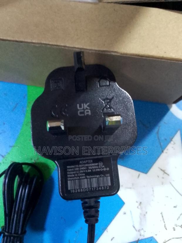 12V 1A Zuku Power Adapter - main view