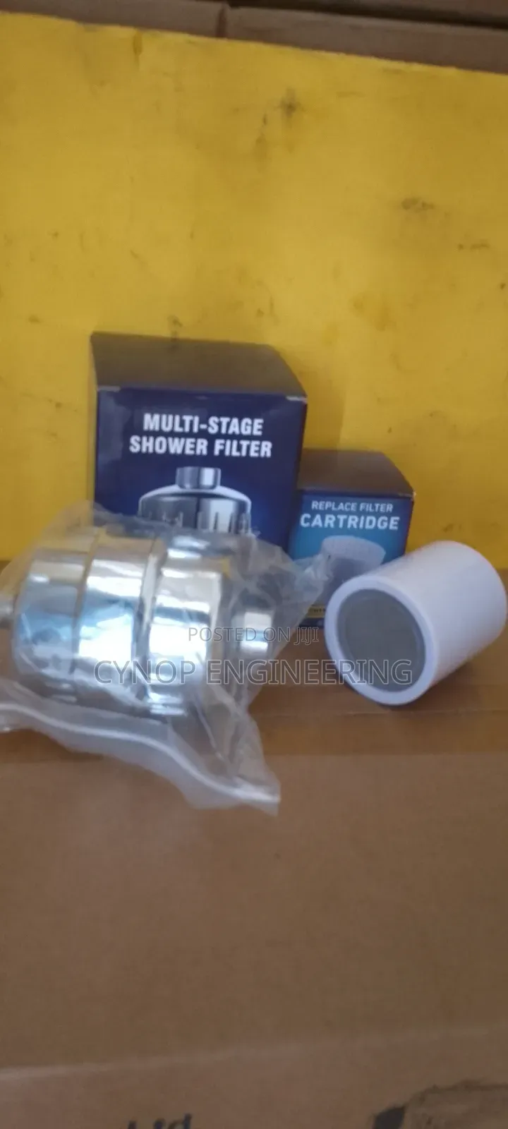 Shower Water Filter Removes Hard Water