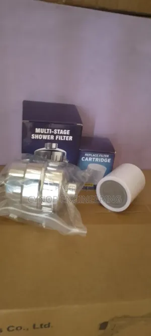 Pure Water With Shower Particles Remover
