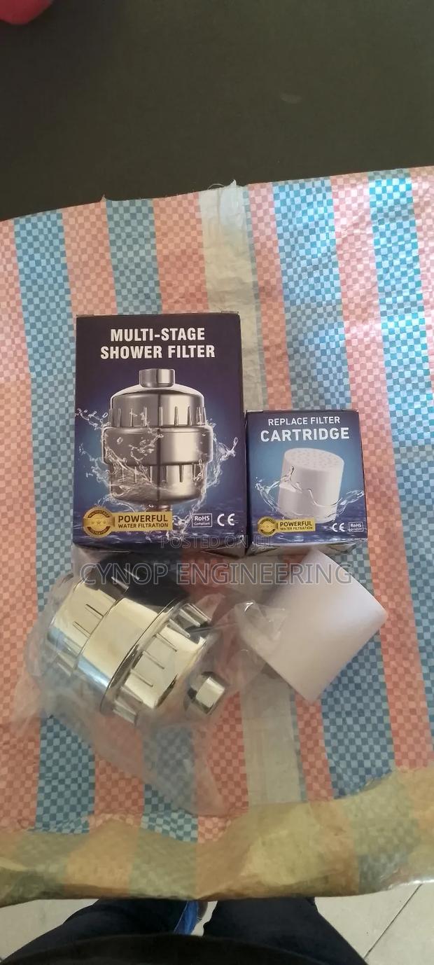 Shower Water Chlorine Filter Removes Impurities