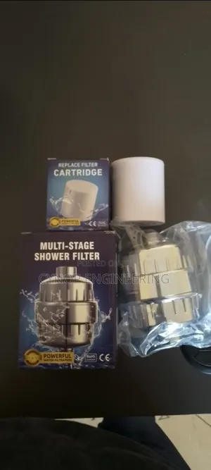 Advanced Shower Filter Removes Water Hardness