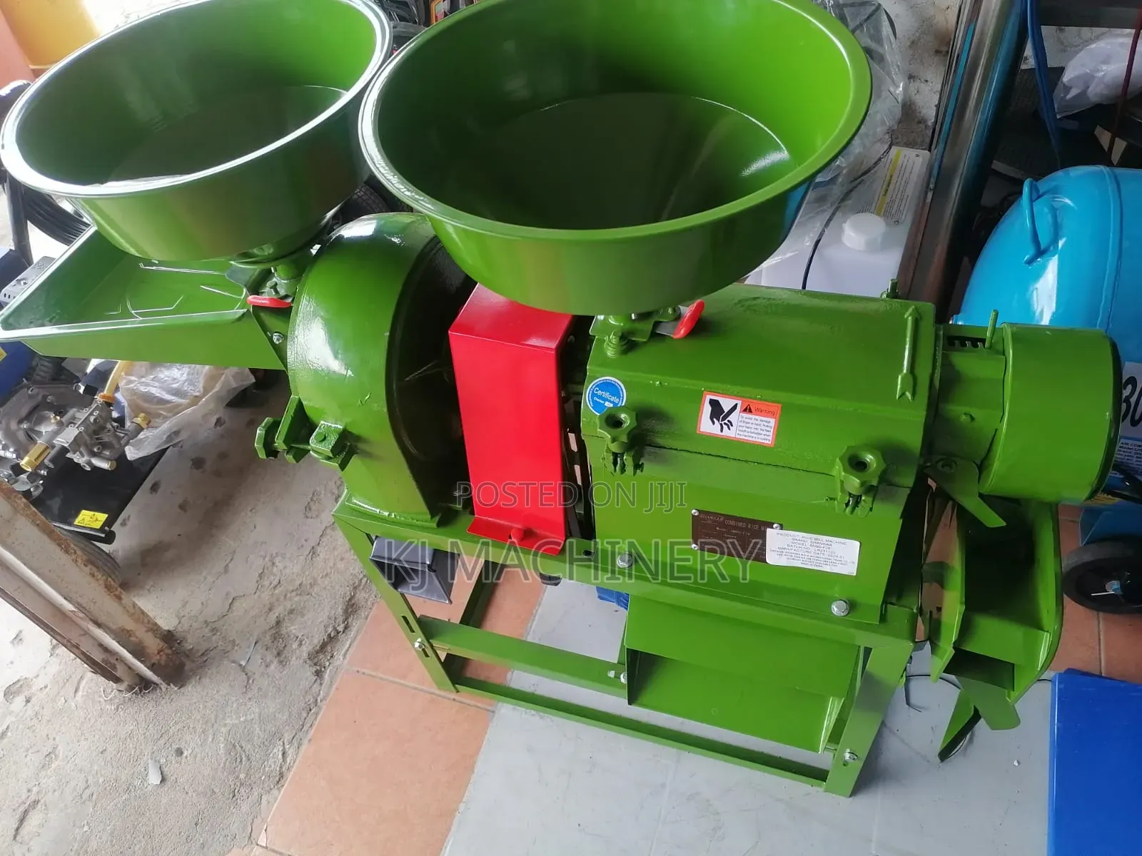 Combined Rice Mill Electric Powered