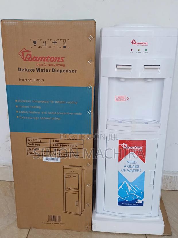 Ramtons Dispenser RM 555 Compressor Cooling