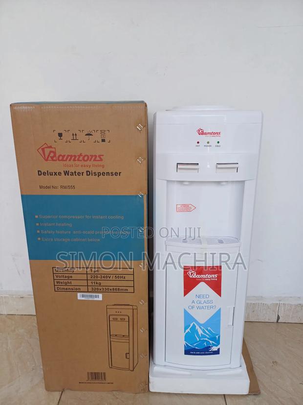 Ramtons Dispenser Hot and Cold RM555 With Compressor