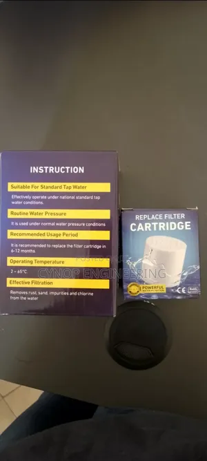 Chlorine Filter Removes Scale And Impurities