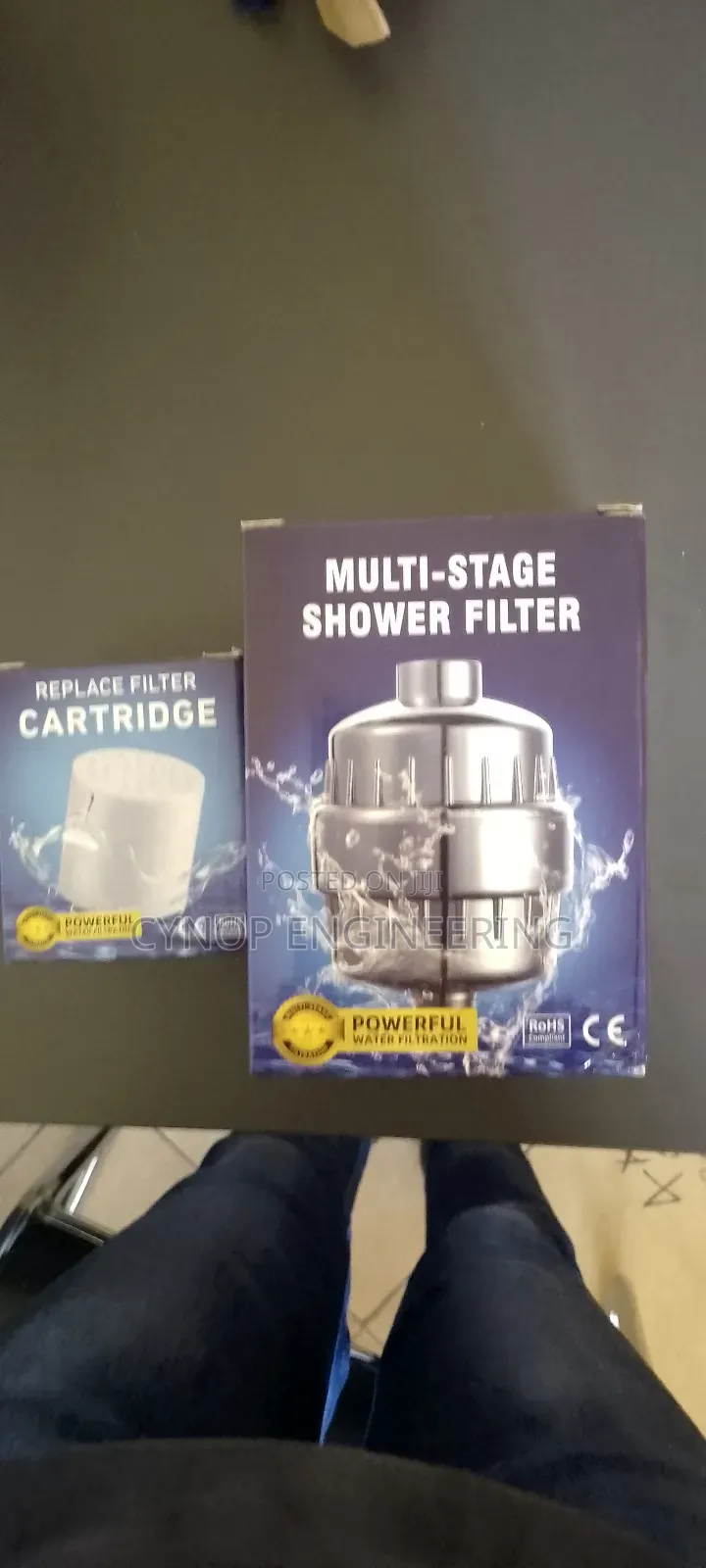 Shower Water Filter Removes All Contaminants
