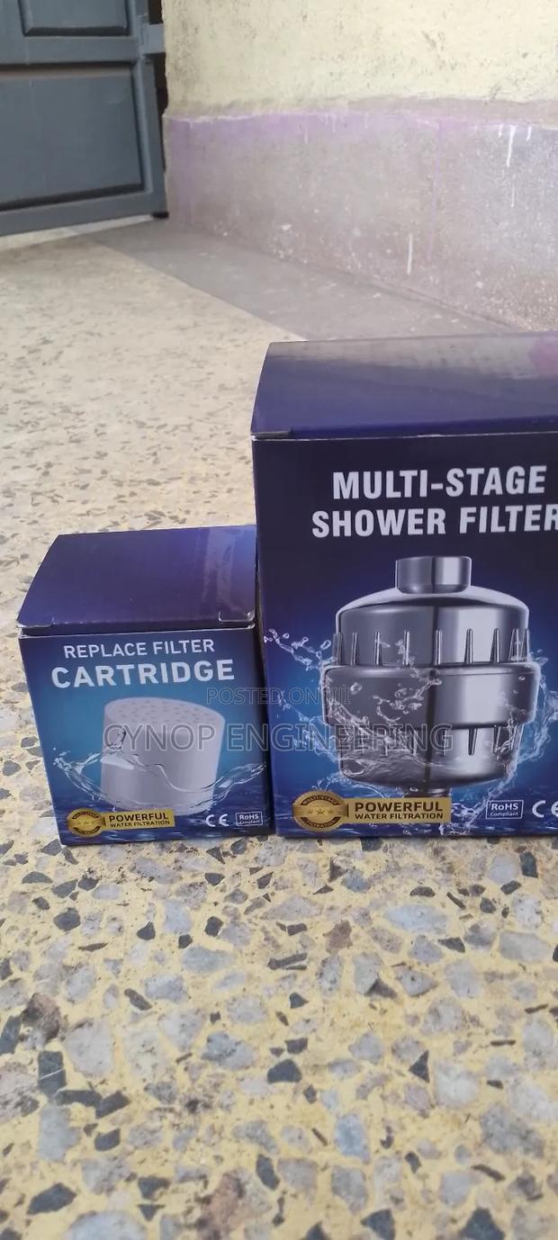 Shower Water Filter Eliminates Scale Effectively