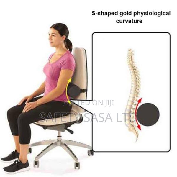 Med Orthopedic Lumbar Roll Cushion for Back Pain and Posture - thumbnail 2