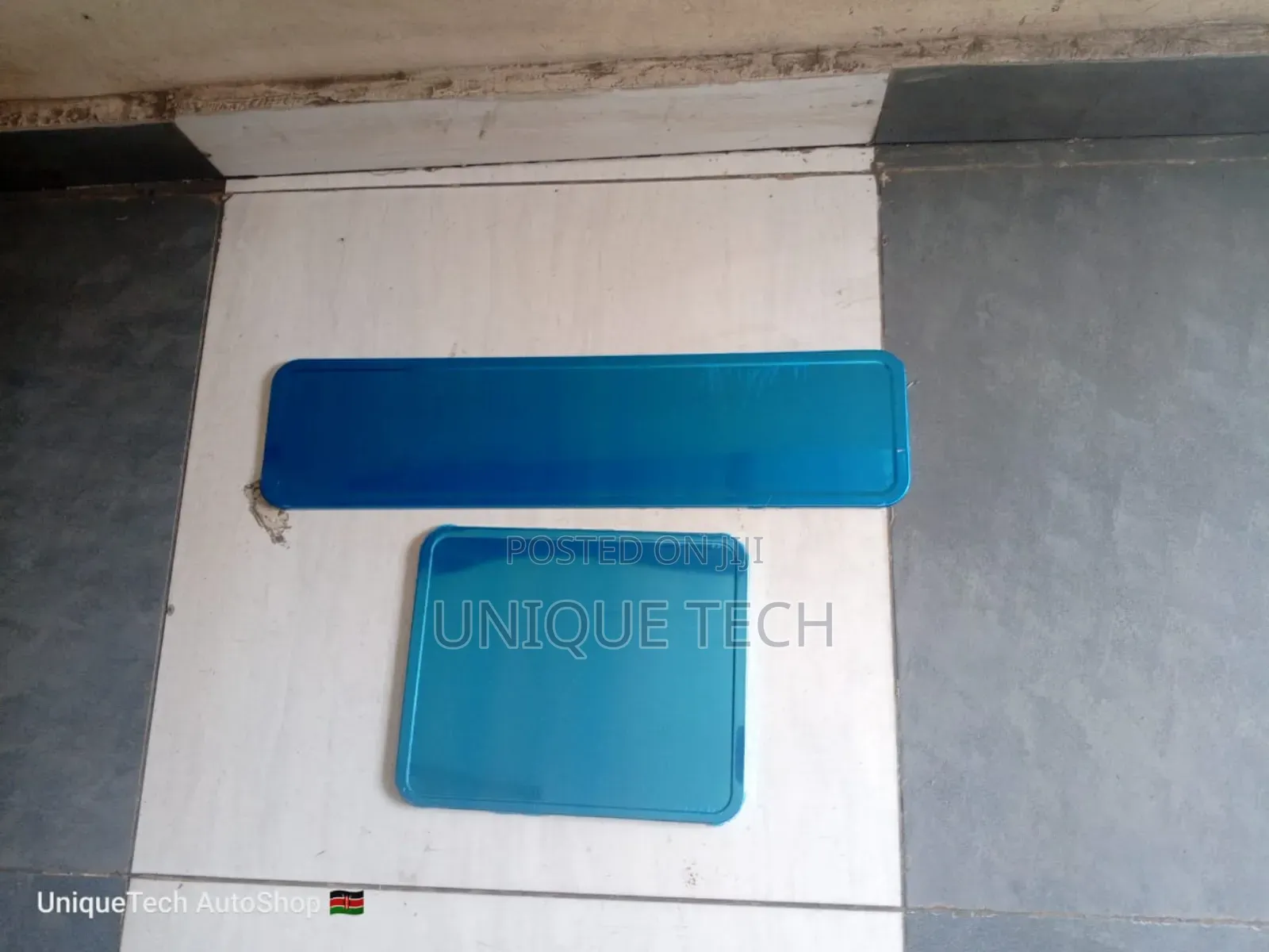 Metallic New Generation Number Plate Holders